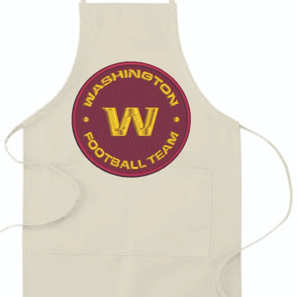 Washington football team embroidered apron